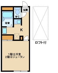 レオパレスリバーパークの物件間取画像